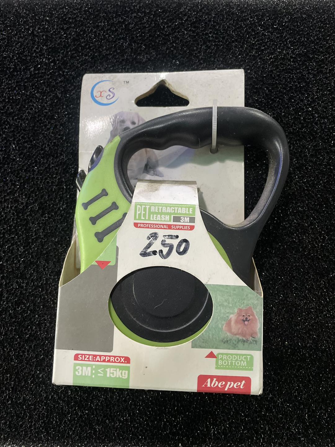 Abe Pet Retractable Leash – 3M (Up to 15kg)